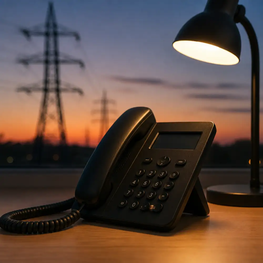 čez (elektřina) telefon