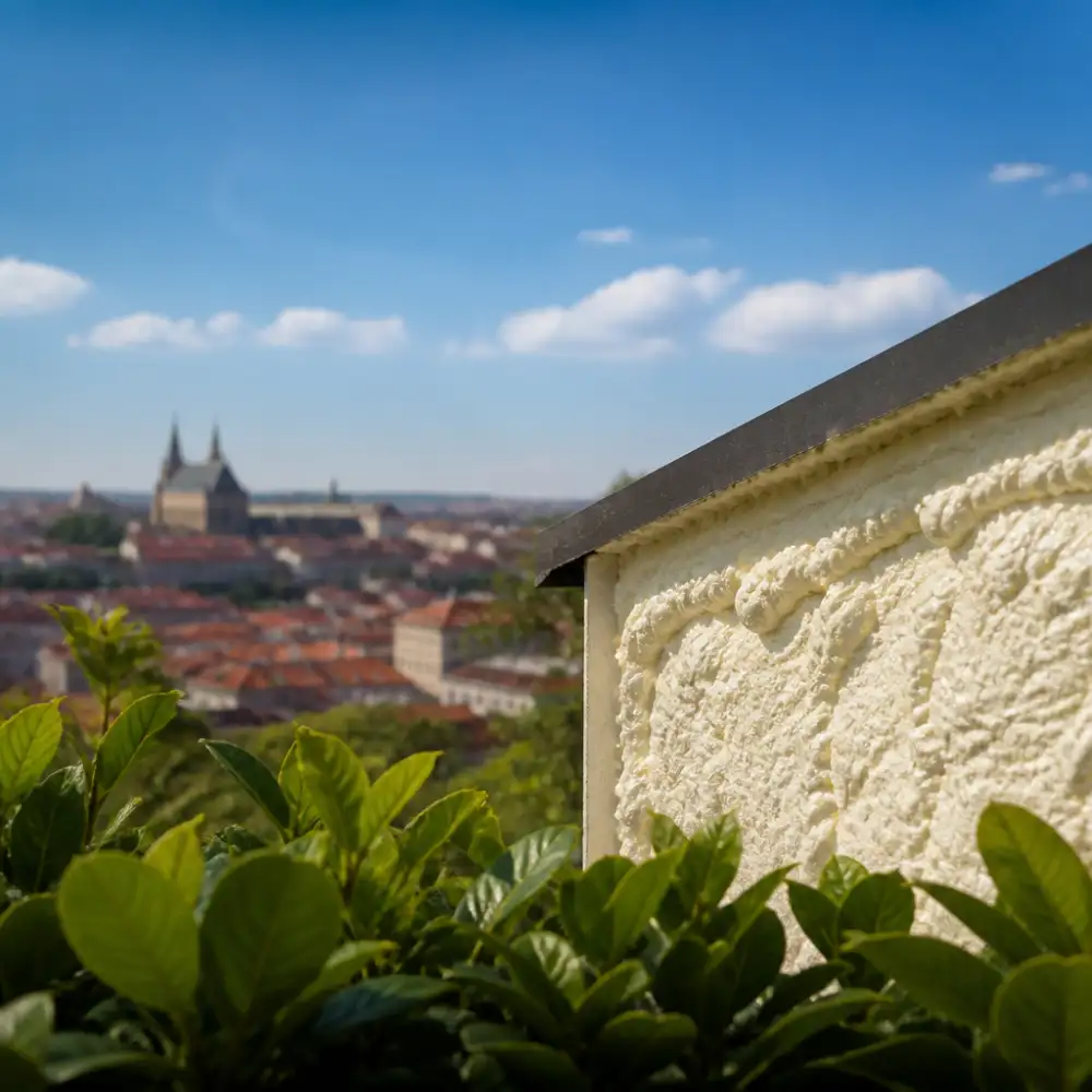 stříkaná izolace brno