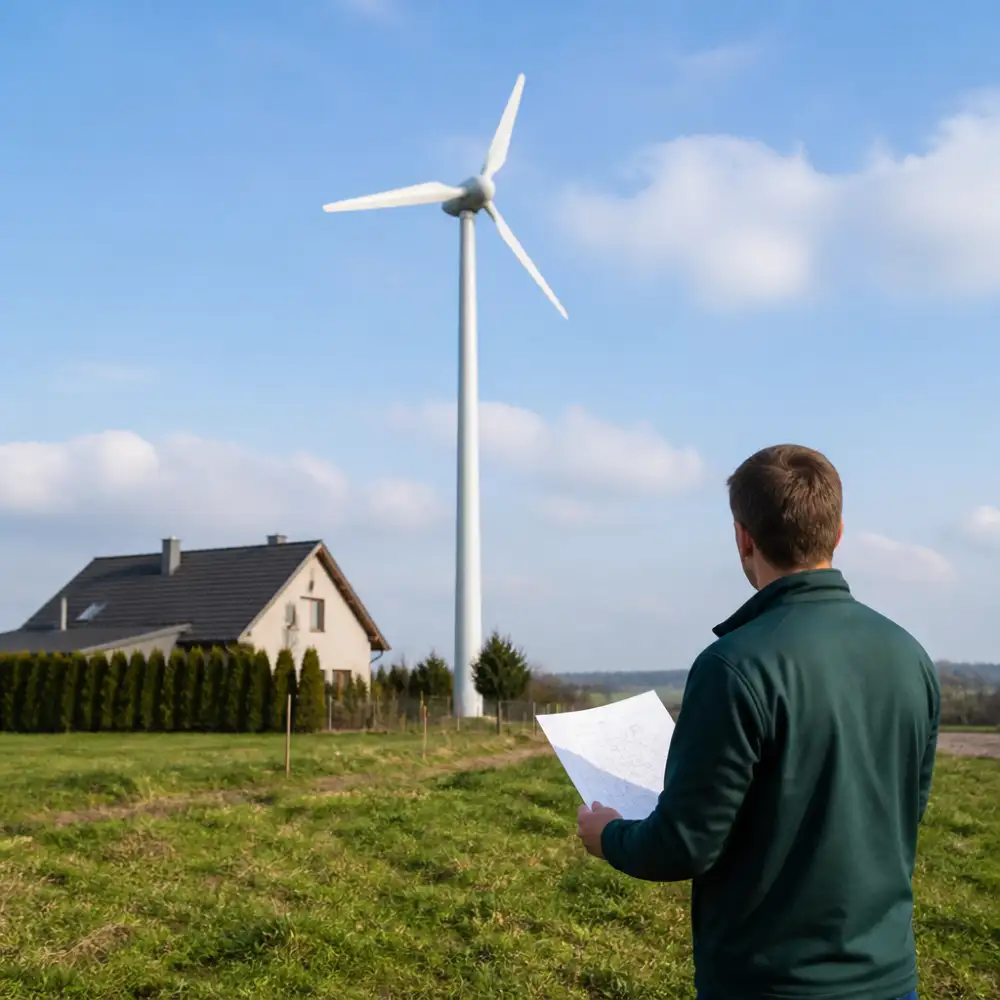 čez domácí větrná elektrárna