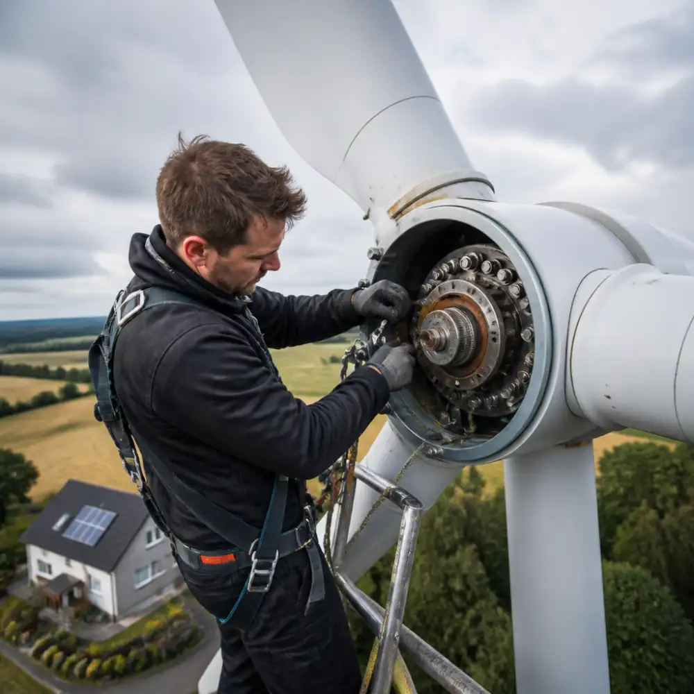čez domácí větrná elektrárna