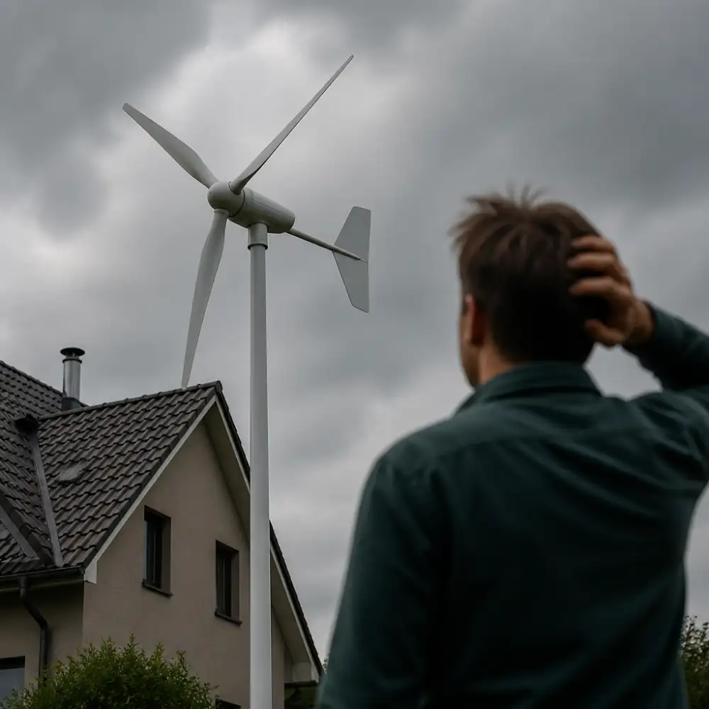 větrná elektrárna na rodinný dům