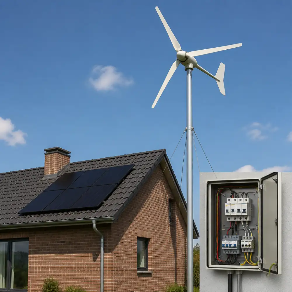 větrná elektrárna na rodinný dům