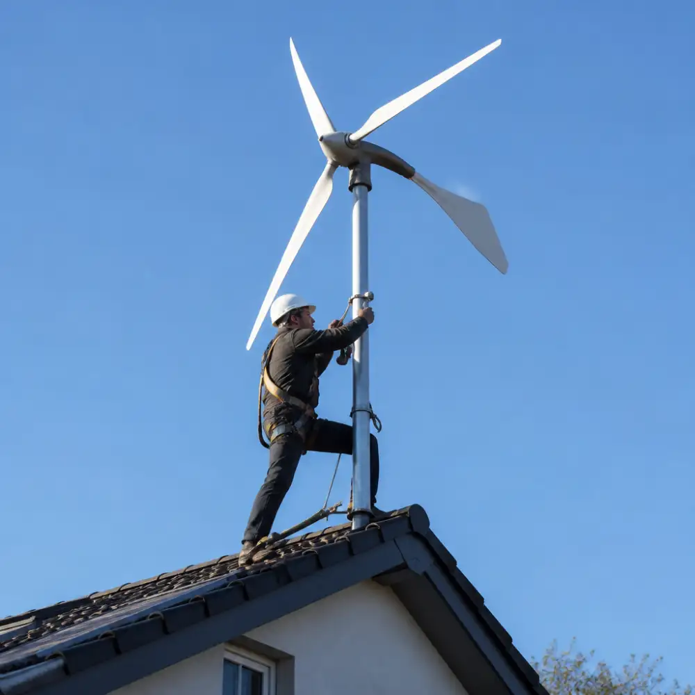 větrná elektrárna na rodinný dům
